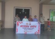 Polsek Ujung Batu Laksanakan Patroli Minggu Kasih Setiap Gereja Wilayah Ujung Batu
