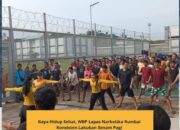 Mens Sana in Corpore Sano, Lapas Narkotika Rumbai Gelar Senam Pagi