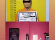 Sebanyak 6,84Gram, Pengedar Narkoba Berhasil DiTangkap Unit Reskrim Polsek Tambusai