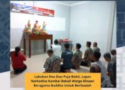 Wujudkan Pembinaan Spiritual, Lapas Narkotika Rumbai Adakan Puja Bakti Bagi Warga Binaan Budha