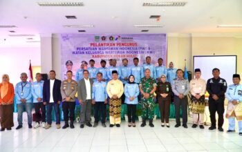 Pelantikan Pengurus PWI, Dihadiri Wakapolres Rokan Hulu!