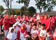 TK Ridha Pekanbaru  Turut Meriahkan Hari Anak Nasional dan HUT RI ke-80 di Jalan Gajah Mada