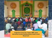 Lapas Bukan Penghalang Ibadah, WPB Narkotika Rumbai Rutin Laksanakan Sholat Jum’at