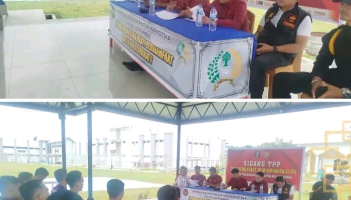 Lapas Narkotika Rumbai Gelar Sidabg TPP, Evaluasi Pembinaan Warfa Binaan