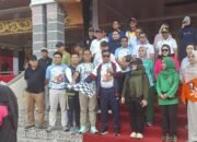 Pemkab Kuansing Gelar Gerak Jalan Santai Meriahkan Hari Jadi ke-26