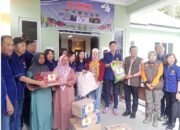 Peduli Sesama, Kin Men Riau Serahkan Bantuan Hingga ke Pengungsian