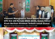 Resmi Dilantik, Viencent Moerghasini Yusuf Nahkodai IKA UIR Dumai, Sekda Fahmi Rizal: Alumni Harus Jadi Motor Pembangunan