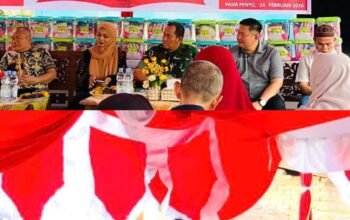 Putra Airmolek Pulang Kampung, Kasi Intel Korem 031/Wira Bima Hadir di Pencanangan Desa Merah Putih Inhu