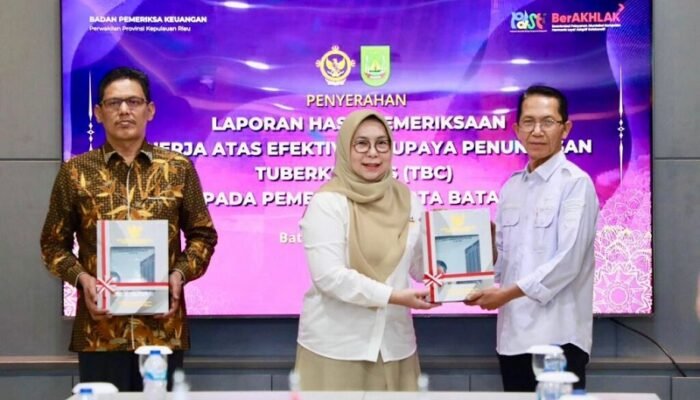 Terima LHP BPK, Amsakar Tegaskan Komitmen Perbaiki Tata Kelola Penuntasan TBC di Batam