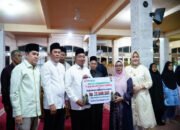 SR di Kuok,  Wabup Misharti Resmikan Bank Beras dan Serahkan Sejumlah Bantuan