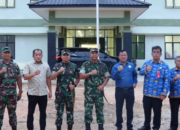 Bupati Kuansing dan Danrem 031/Wirabima Tinjau Progres Pembangunan Makodim Baru