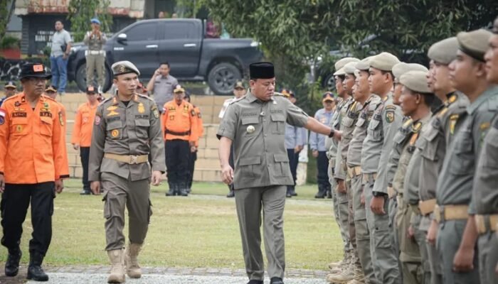 Jelang MTQ Riau dan Pacu Jalur 2026, Bupati Suhardiman Siagakan 481 Personel Gabungan