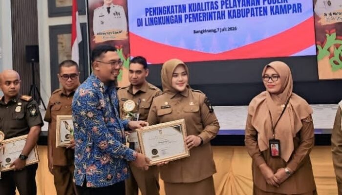Dari Kampar untuk Indonesia, Kecamatan Kuok Raih Juara 2 Nasional Pelayanan Publik